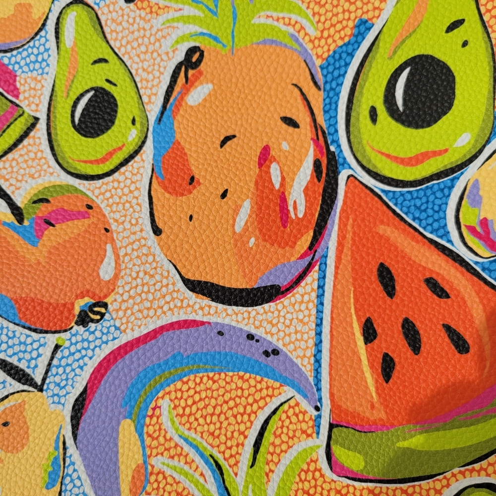 NWT Tabitha Brown (Target) Fruit Motif Tech Sleeve ~ Travel Case ~ Packing Cube - Picture 10 of 14
